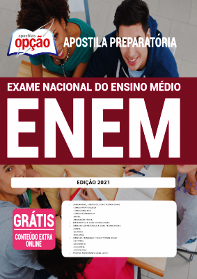 postila ENEM 2021 PDF Download Grátis Editora Opção