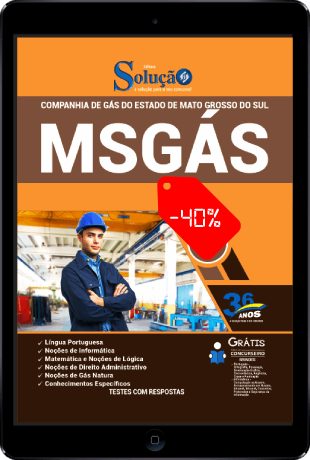 Apostila MSGÁS 2021 PDF Download Grátis Conteúdo Online