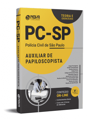 Apostila Auxiliar de Papiloscopia Polícia Civil SP PDF Download Grátis