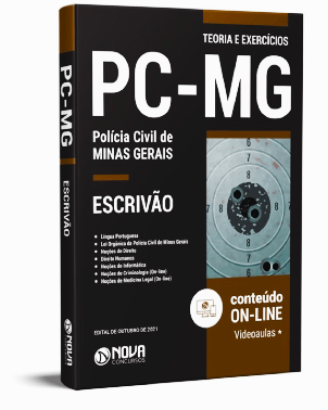 Apostila PC MG 2021 PDF Download Grátis Escrivão PC MG