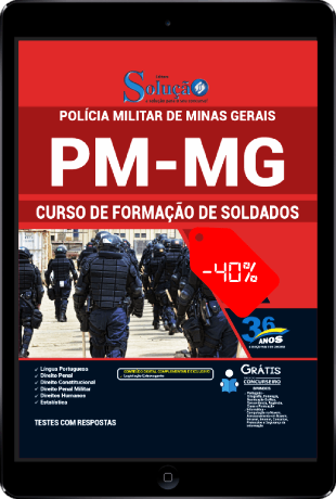Apostila PMMG Soldado PDF Download 2021
