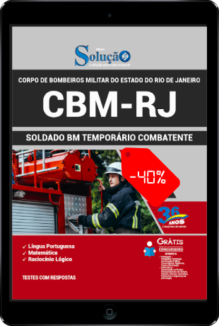 Apostila CBMERJ 2021 PDF Download Grátis Conteúdo Online
