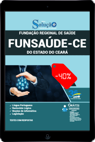 Apostila Funsaúde CE 2021 PDF Grátis Conteúdo Online