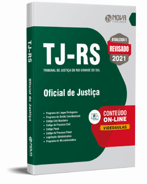 Apostila TJ RS 2021 PDF Download Grátis Oficial de Justiça