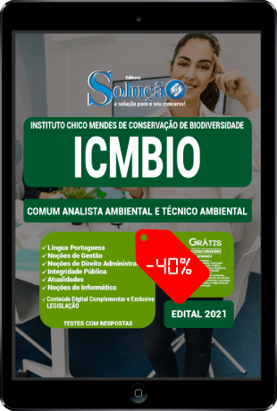 Apostila ICMBIO 2021 PDF Download Grátis Técnico e Analista Ambiental