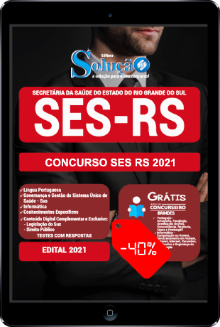 Apostila SES RS 2021 PDF Download Grátis Conteúdo Online