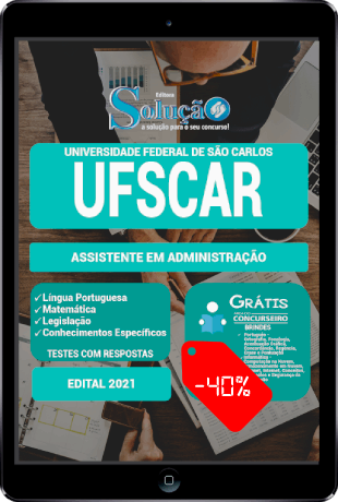 Apostila UFSCAR 2021 PDF Download Grátis Concurso 2022