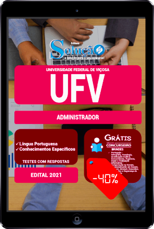 Apostila UFV 2021 PDF Download Grátis Administrador
