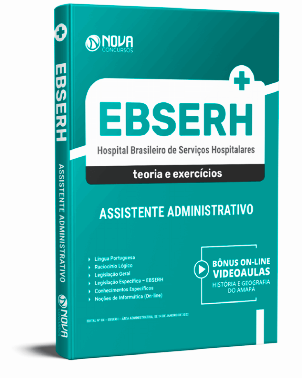 Apostila EBSERH 2022 PDF Download Grátis Assistente Administrativo
