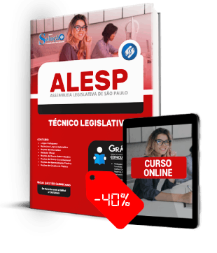 Apostila ALESP 2022 PDF Download Grátis Conteúdo Online Técnico Legislativo