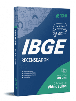 Apostila IBGE 2022 PDF Grátis Recenseador IBGE 2022