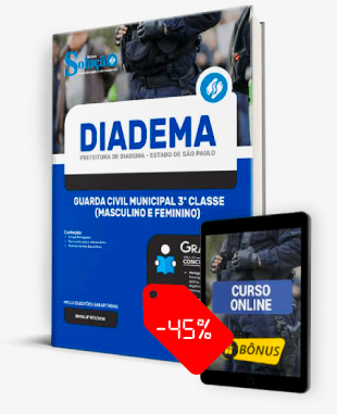 Apostila Prefeitura de Diadema SP 2022 PDF Download Grátis Curso Online