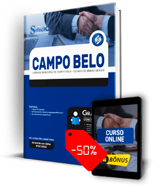 Apostila Câmara de Campo Belo MG 2022 PDF Download Grátis Curso Online