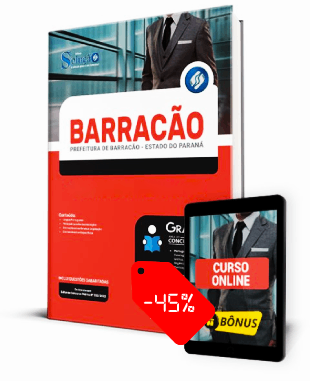 Apostila Prefeitura de Barracão PR 2022 PDF Download Grátis Curso Online