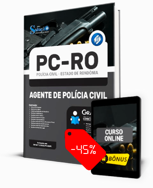 Apostila PC RO 2022 PDF Download Grátis Curso Online Agente de Polícia