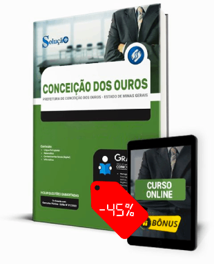 Apostila Prefeitura de Conceição dos Ouros MG 2022 PDF Download Grátis Curso Online