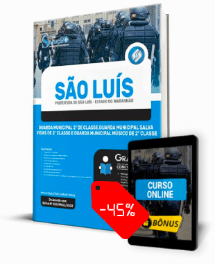 Apostila Prefeitura de São Luís MA 2022 PDF Download Grátis Curso Online