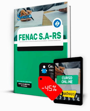 Apostila FENAC RS 2022 PDF Download Grátis Curso Online