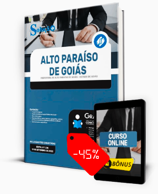 Apostila Prefeitura de Alto Paraíso de Goiás GO 2022 PDF Download Grátis Curso Online