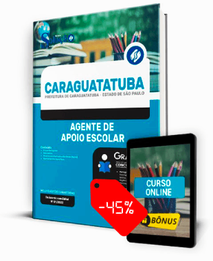 Apostila Prefeitura de Caraguatatuba SP 2022 PDF Grátis Curso Online
