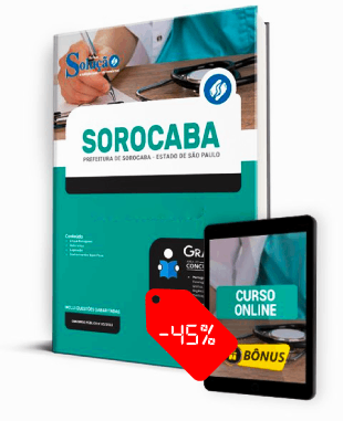 Apostila Prefeitura de Sorocaba SP 2022 PDF Grátis Curso Online