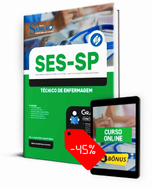Apostila SES SP 2022 PDF Download Grátis Curso Online Técnico de Enfermagem