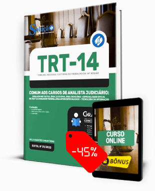 Apostila TRT14 2022 PDF Download Grátis Analista Judiciário