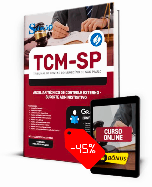 Apostila Concurso TCM SP 2022 PDF Grátis Curso Online