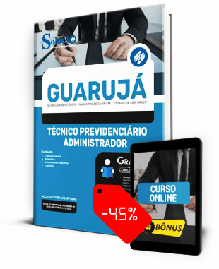 Apostila Guarujá Previdência SP 2022 PDF Grátis Curso Online