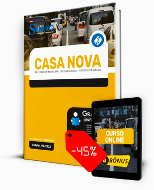 Apostila Prefeitura de Casa Nova BA 2022 PDF Grátis Curso Online