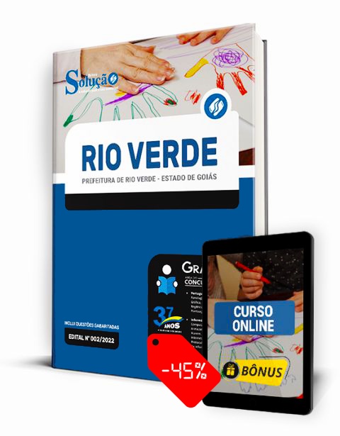 Apostila Prefeitura Rio Verde GO 2023 PDF Download Grátis Curso Online
