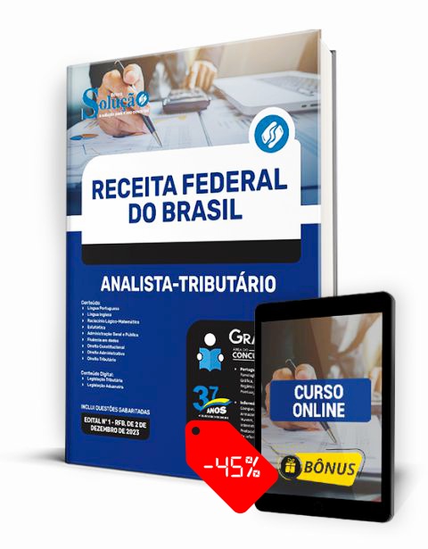 Apostila Receita Federal 2023 PDF Download Grátis Analista Tributário