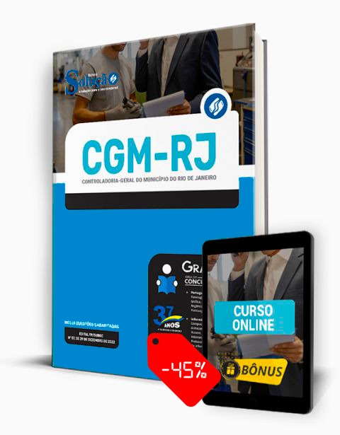 Apostila CGM RJ 2023 PDF Download Grátis Curso Online