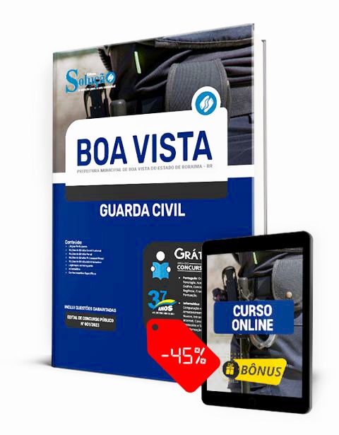 Apostila Prefeitura de Boa Vista RR 2023 PDF Download Grátis Curso Online