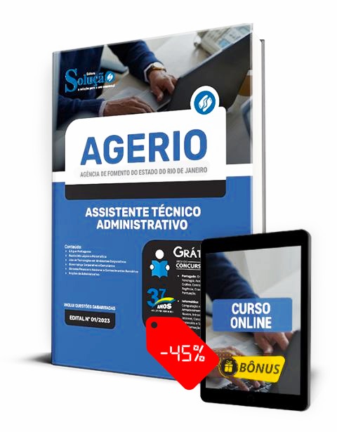 Apostila AgeRio 2023 PDF Download Grátis Curso Online