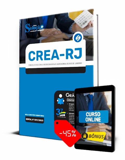 Apostila Concurso CREA RJ 2023 PDF Grátis Download