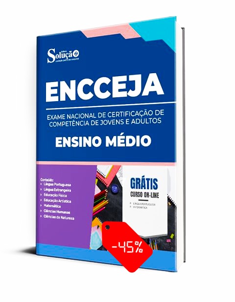 Apostila ENCCEJA 2023 PDF Grátis Download Curso Online Ensino Médio