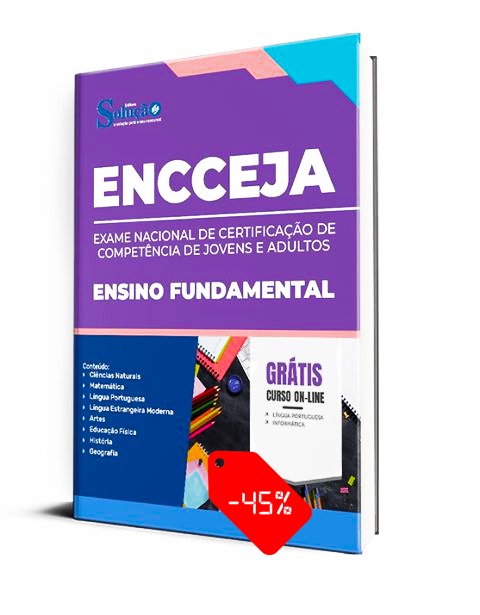 Apostila ENCCEJA 2023 PDF Grátis Download Ensino Fundamental
