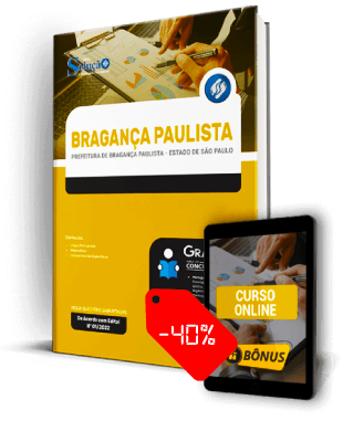 Apostila Prefeitura de Bragança Paulista SP 2022 PDF Download Grátis Curso Online
