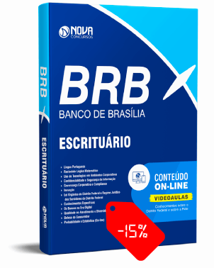 Apostila BRB 2022 PDF Download Grátis Curso Online Escriturário Editora Nova