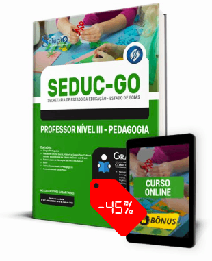 Apostila SEDUC GO 2022 PDF Download Grátis Professor Pedagogia