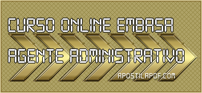 Curso Online EMBASA 2022 Agente Administrativo