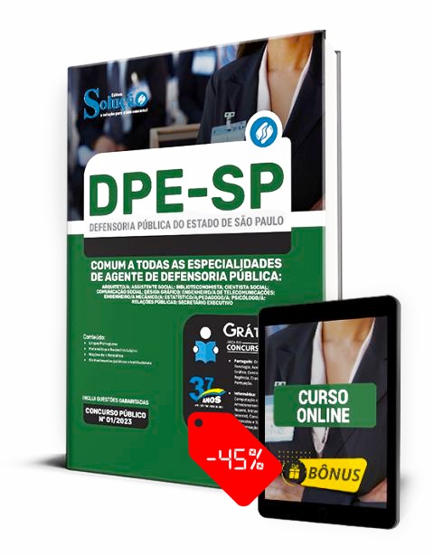 Apostila DPE SP 2023 PDF Grátis Curso Online Agente