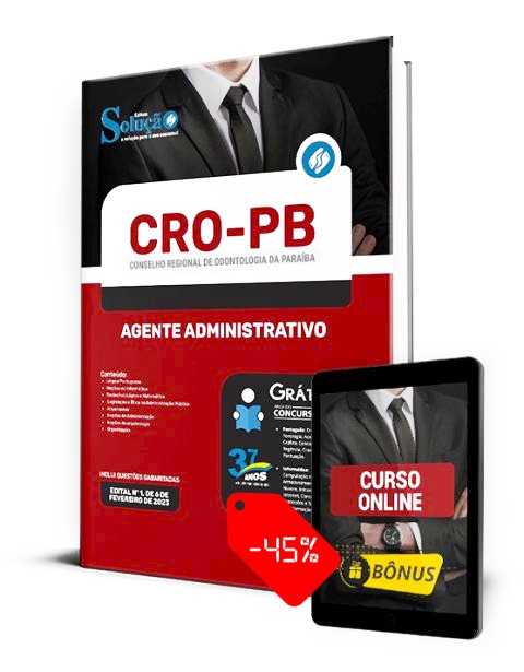 Apostila CRO PB 2023 PDF Download Grátis Curso Online