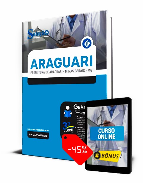 Apostila Prefeitura de Araguari MG 2023 PDF Grátis
