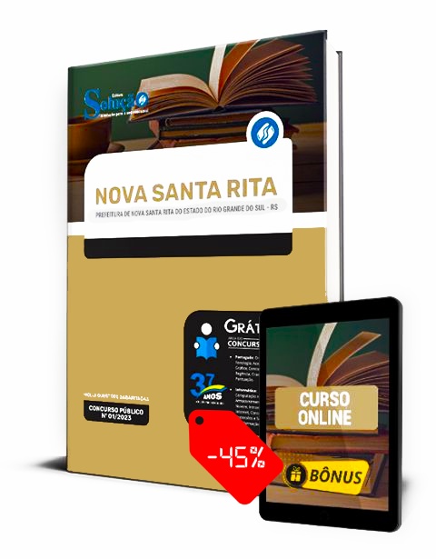 Apostila Prefeitura de Nova Santa Rita RS 2023 PDF Grátis