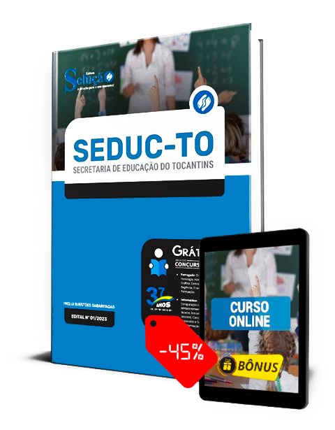 Apostila SEDUC TO 2023 PDF Download Grátis Curso Online