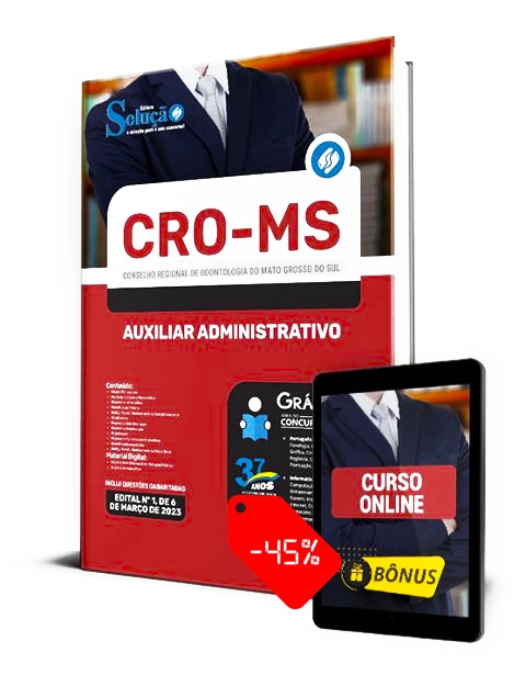 Apostila CRO MS 2023 PDF Download Grátis Curso Online