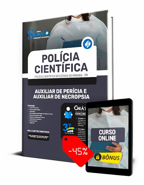 Apostila Polícia Científica PR 2023 PDF Download Grátis
