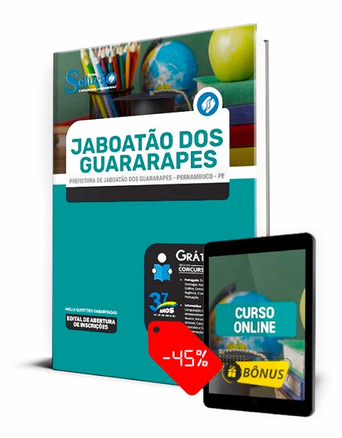 Apostila Prefeitura de Jaboatão dos Guararapes PE 2023 PDF Download Grátis
